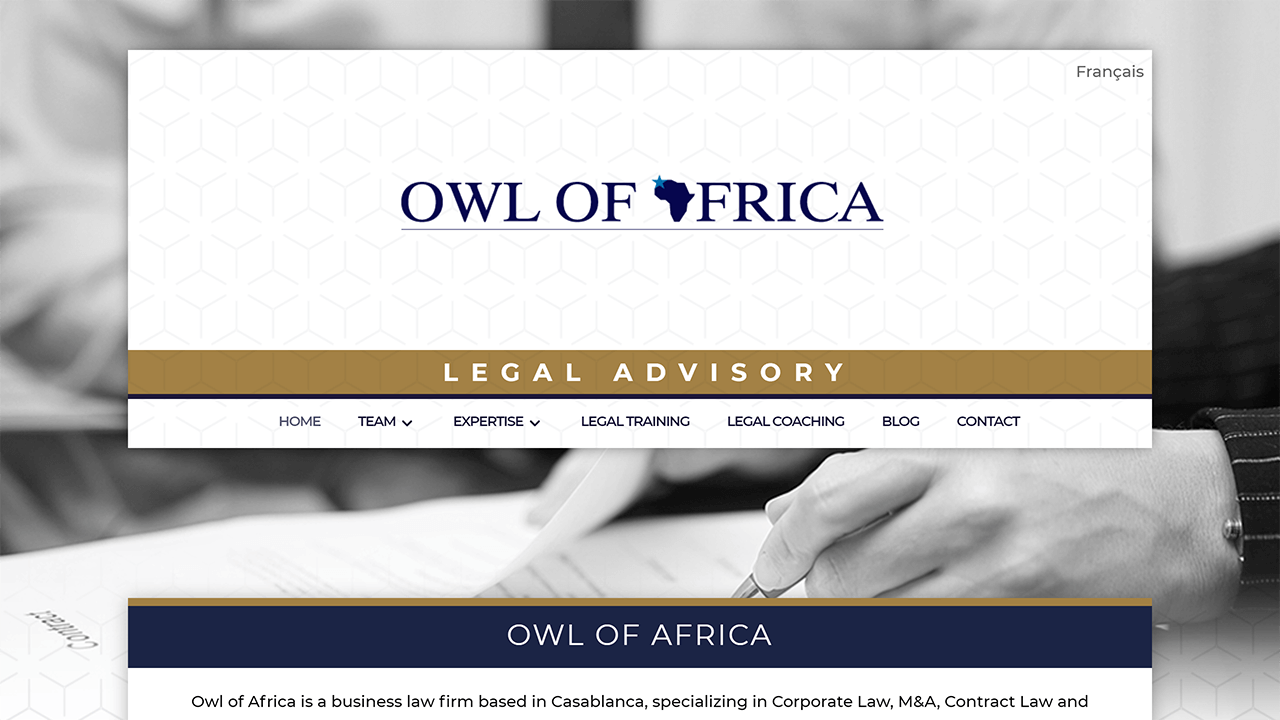 Owl of Africa – Legal Advisory